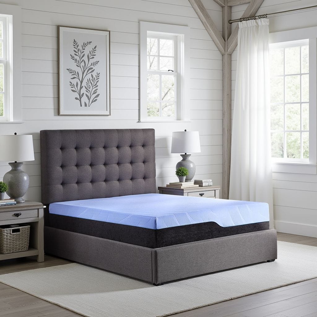 Bridgevine Home 13 inch Radiance Hybrid Cooling Copper GelCare Memory Foam and Coil Adult Mattress