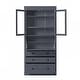 preview thumbnail 1 of 36, Freestanding Kitchen Pantry Storage Cabinet with Adjustable Shelves