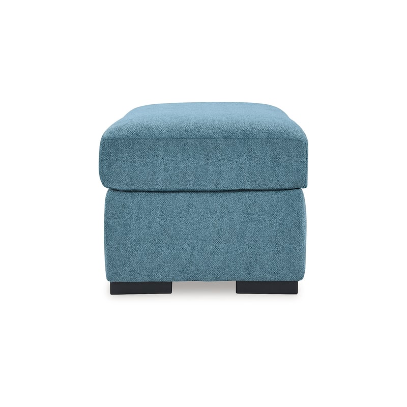 Signature Design by Ashley Keerwick Blue/Green Ottoman