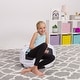 preview thumbnail 47 of 187, Kids Bean Bag Chair Cover Stuffed Animal Storage or Toy Organizer