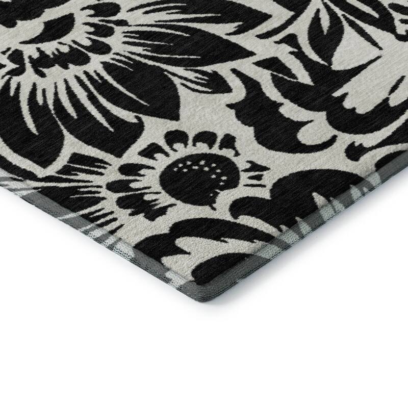 Premium Washable Super Soft Modern Floral Mayfield Rug
