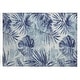 preview thumbnail 36 of 50, Machine Washable Indoor/ Outdoor Coastal Palm Chantille Rug