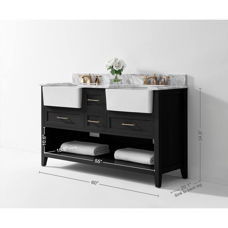 Ancerre Designs Hayley Bathroom Vanity Set