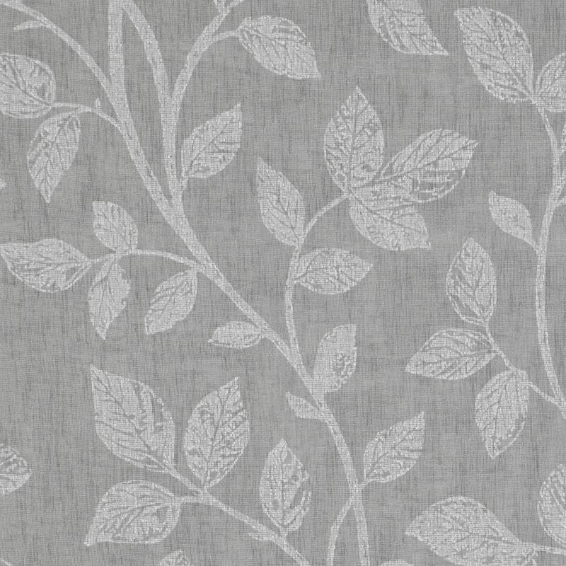 Eclipse Nora Botanical Print Absolute Zero Blackout Window Panel