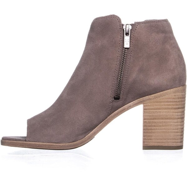 dusty rose ankle boots