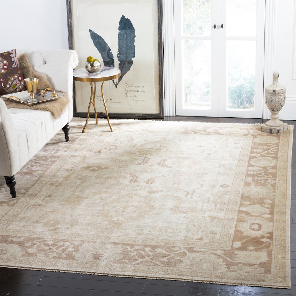 SAFAVIEH Couture Hand-knotted Sultanabad Marli Traditional Oriental Wool Rug