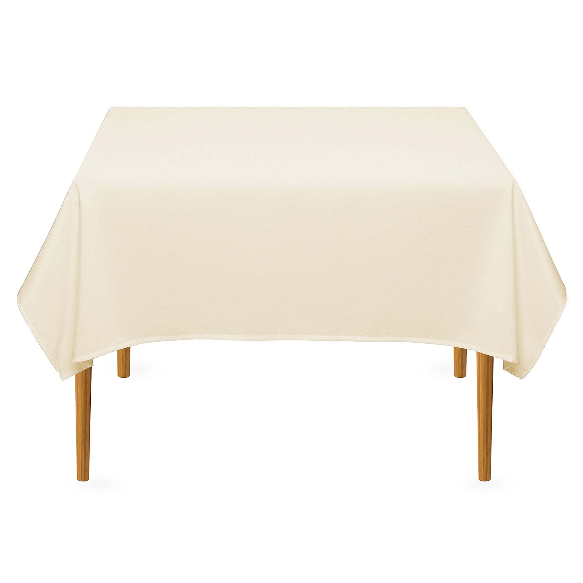 25 Pack 54" x 54" Square Tablecloths 23 Colors 100% Fine Polyester Wedding 