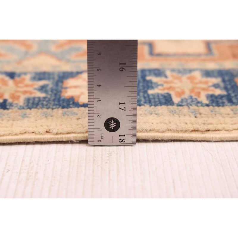 ECARPETGALLERY Hand-knotted Finest Ghazni Ivory Wool Rug - 8'3 x 11'3