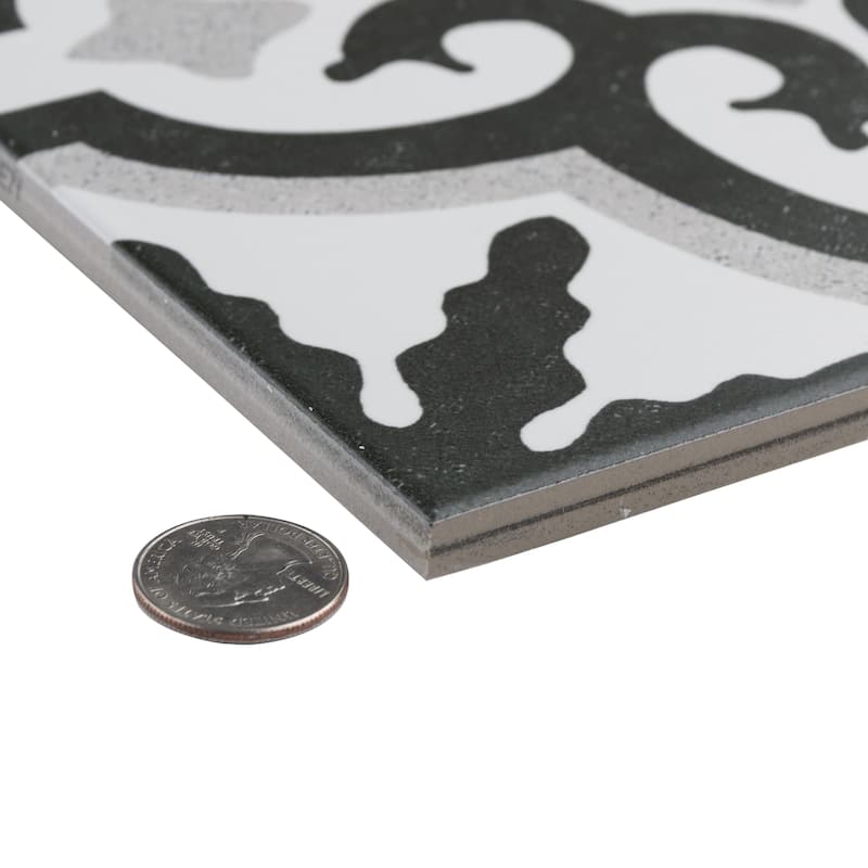 Merola Tile Jaen 9-3/4" x 9-3/4" Porcelain Floor and Wall Tile