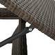 preview thumbnail 5 of 9, Outdoor Wicker Lounge Chairs (Set of 4) by Christopher Knight Home