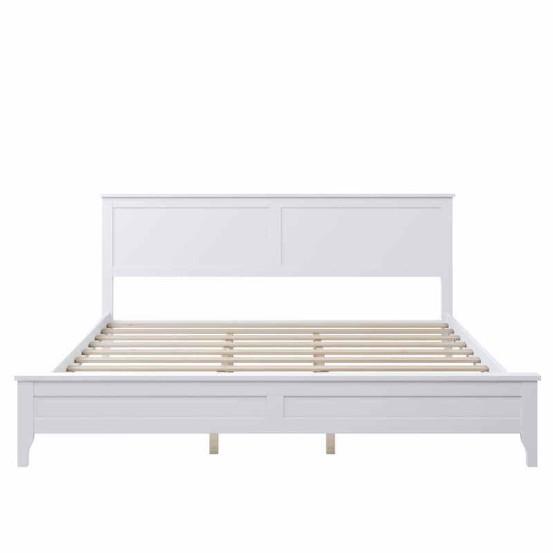 Solid Wood Platform Bed