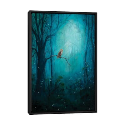 iCanvas "Forest Owl" by Kyra Wilson Framed Canvas Print