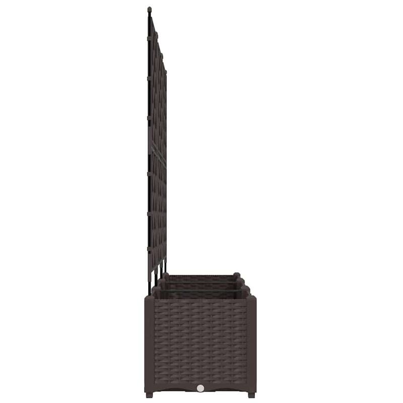 vidaXL Garden Planter with Trellis