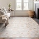 preview thumbnail 3 of 44, Crosswood Helen Traditional Floral Indoor Polyester Area Rug 5'3'' x 7' - Gray/Aqua