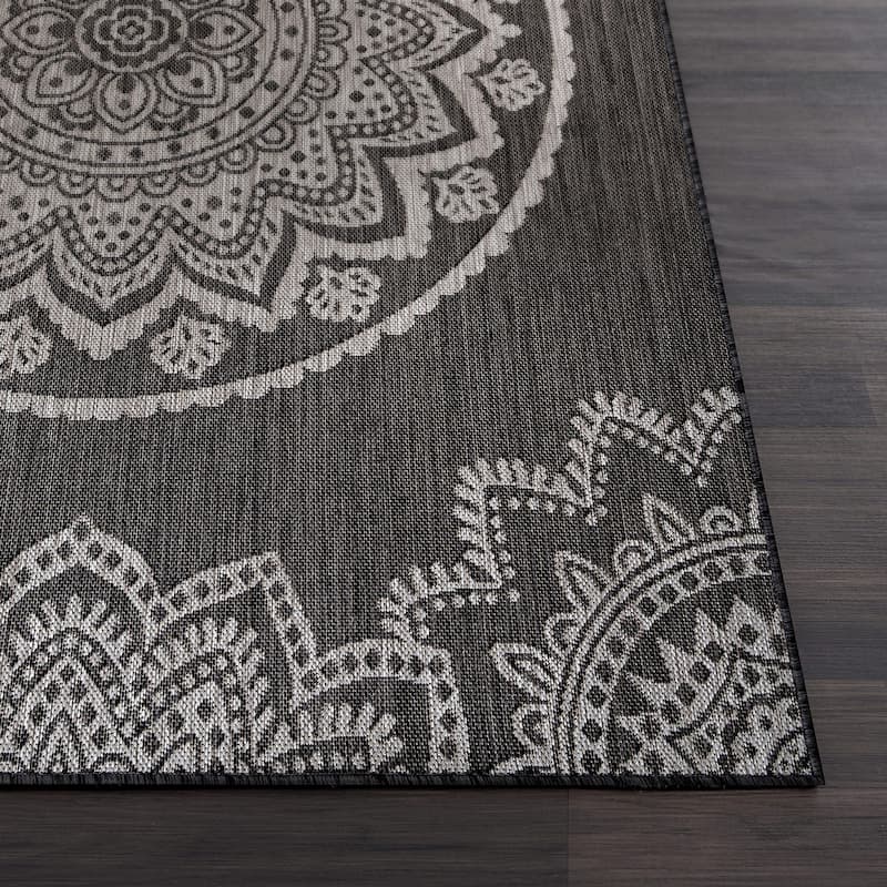 Beverly Rug Waikiki Insignia Modern Indoor Outdoor Rug