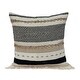 Black White and Tan Textured Pillow - Bed Bath & Beyond - 33938162