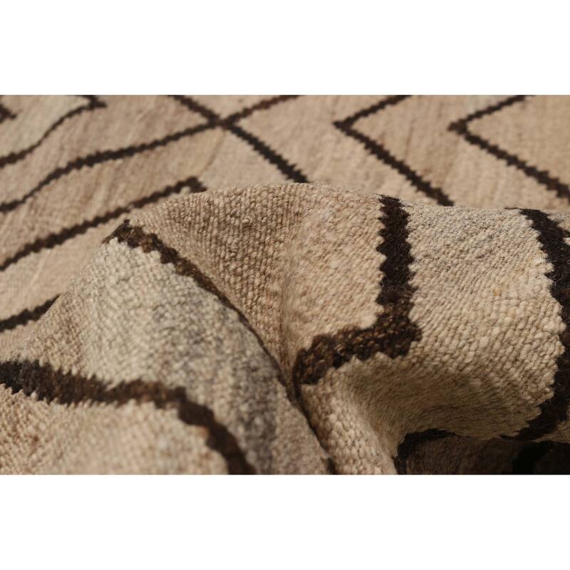 Sivas Tan Kilim 6'11" x 9'8" - 6'11 x 9'8