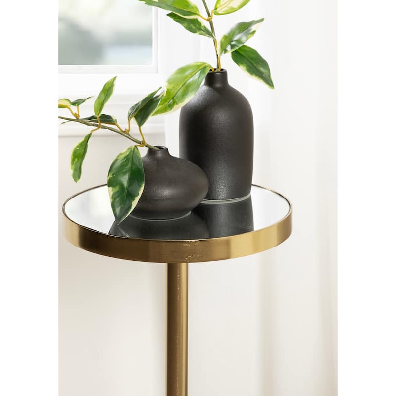 Kate and Laurel Hescott Mirrored Drink Table
