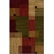preview thumbnail 3 of 53, Mohawk Home Alliance Geometric Color Block Area Rug 1'8" x 2'10"Scatter - Green/Red/Tan - Runner/Rectangle