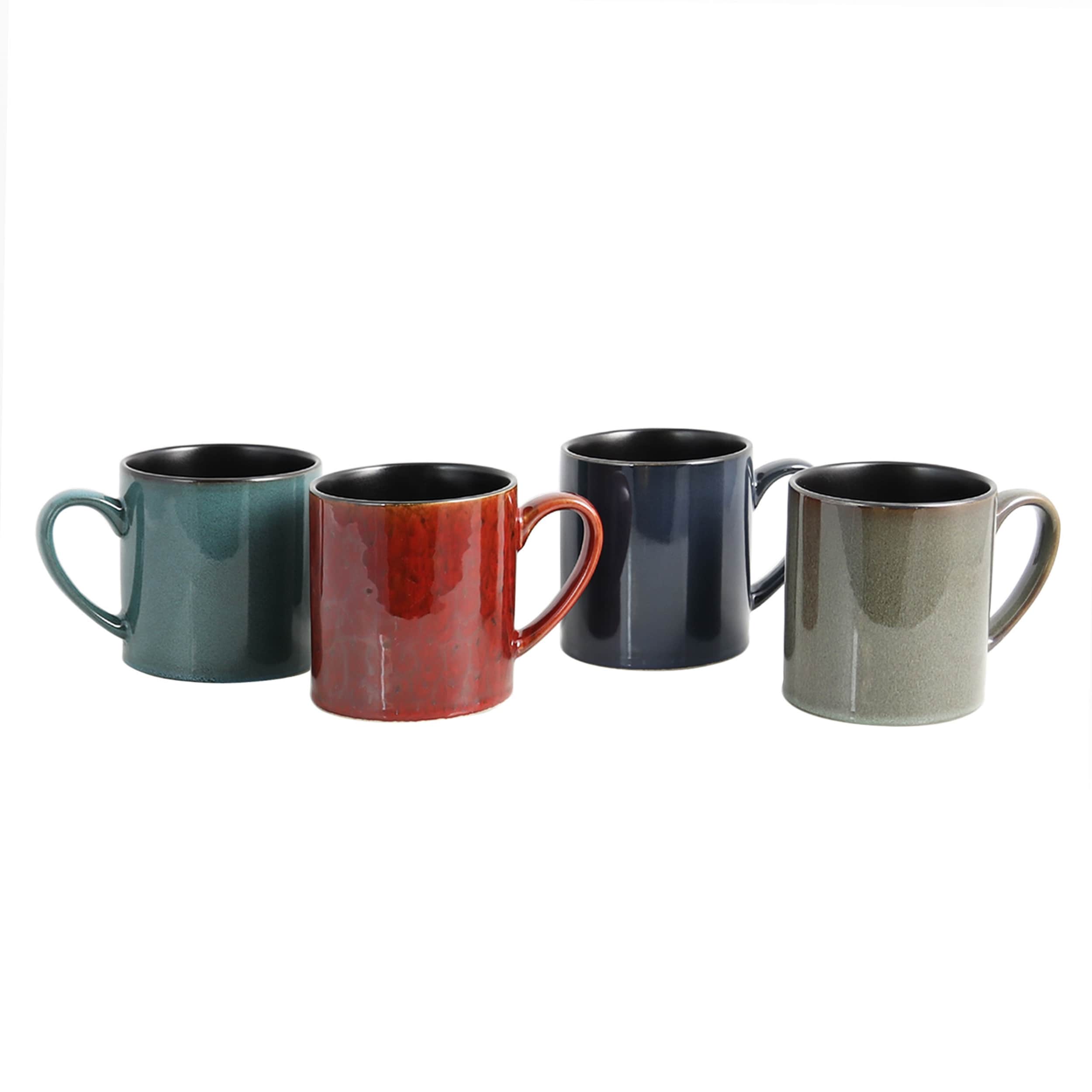 20 Ounce 4 Piece Mug Set in Assorted Colors