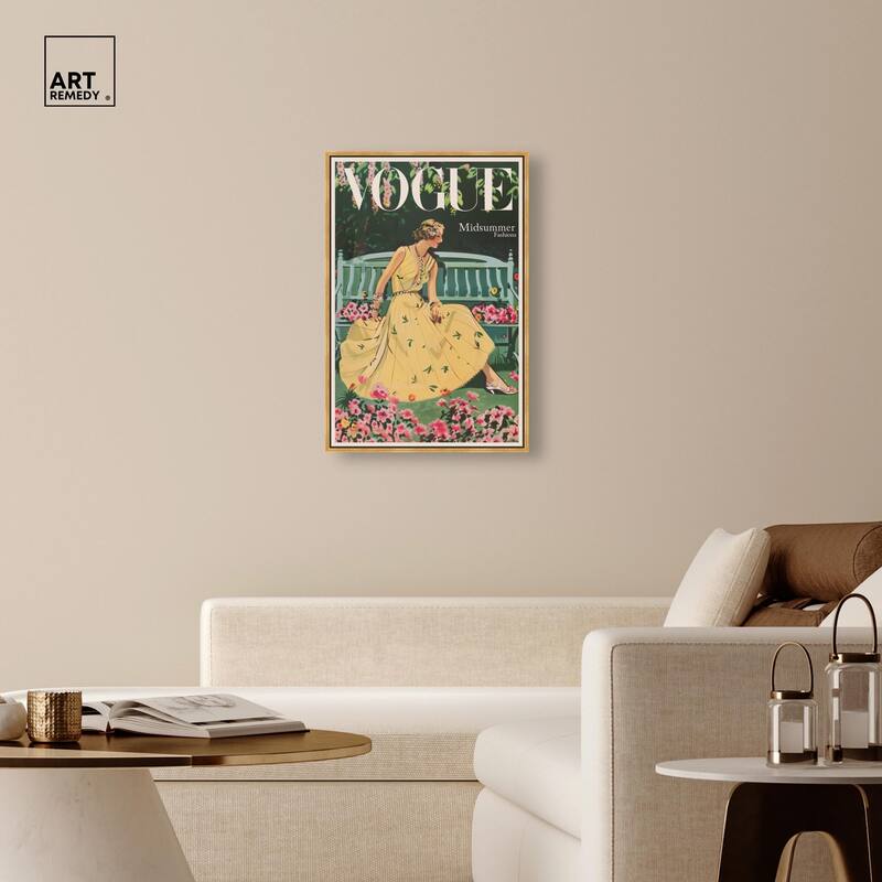 Midsummer Fashion Cover Canvas by Art Remedy