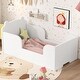 preview thumbnail 24 of 31, Low Profile Toddler Floor Bed, Bear Shape Kids Bed,Ages 3-6