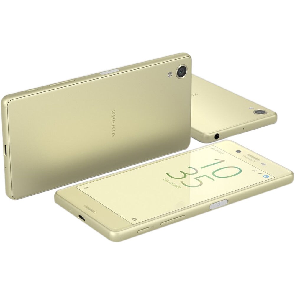 Shop Sony Xperia X Lime Gold Unlocked Gsm Android Smart Phone F5121 Overstock 16992378