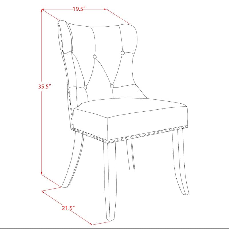 East West Furniture Dining Table Set- a Kitchen Table and Baby Blue Linen Fabric Parson Chairs, Linen White(Pieces Options)