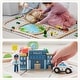 preview thumbnail 4 of 7, Tiny Land® 110-Piece Wooden Train Set with Folding Storage Box