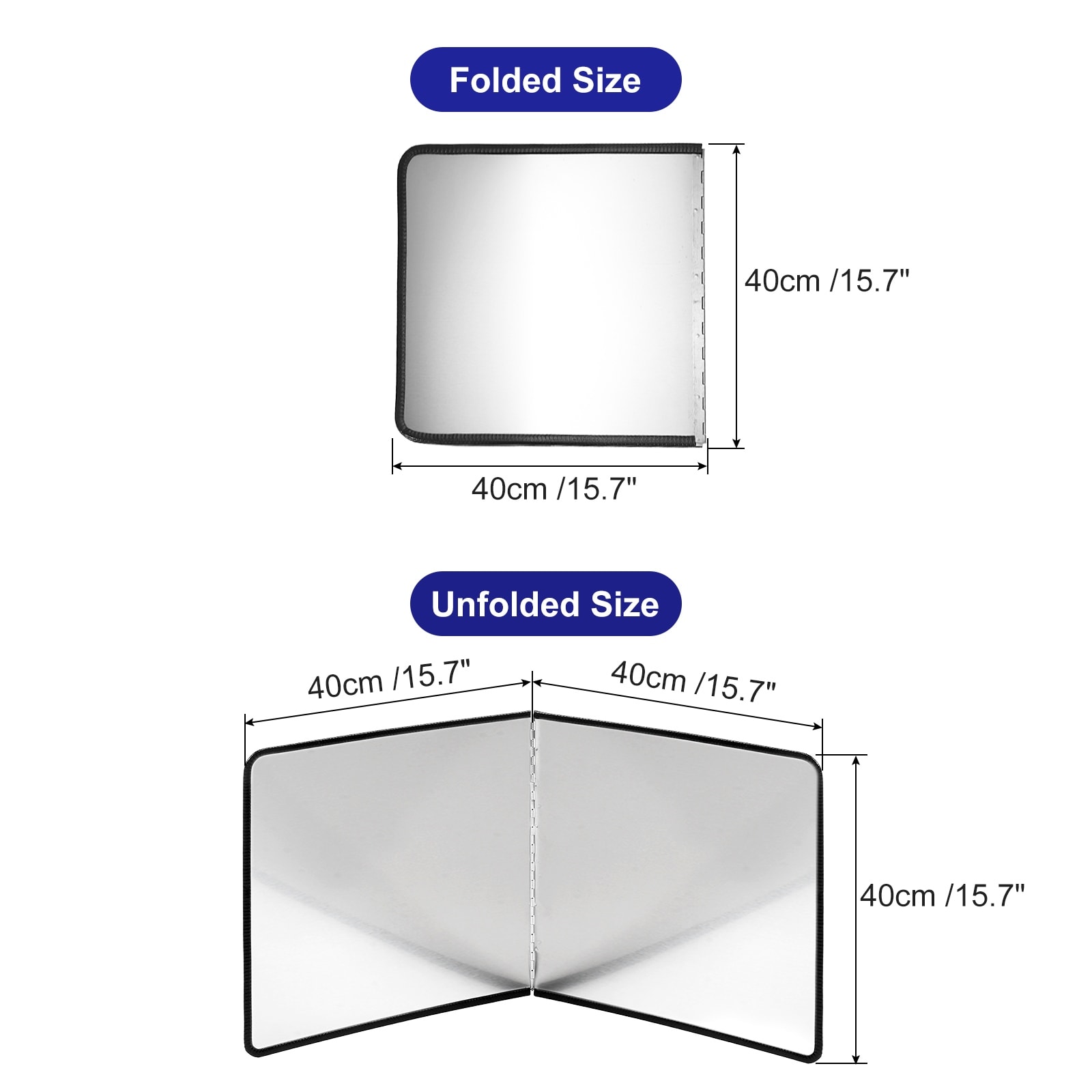 Grease Splatter Guard 2 Pieces 2 Sided Splash Guard for Stove