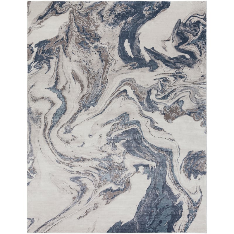Livabliss Auria Modern Swirl Area Rug
