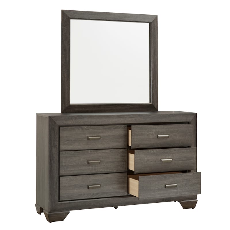 Corbett Grey Wood Panel Dresser or Chest by iNSPIRE Q Classic