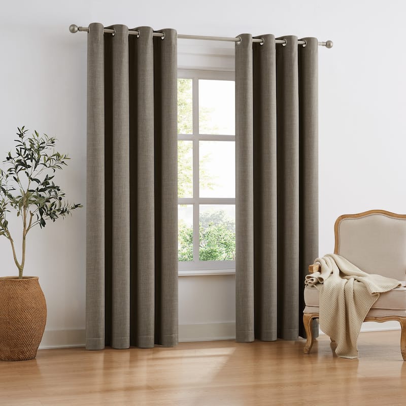 Sun Barrier Snap In Blackout Liner Grommet Panel Pair