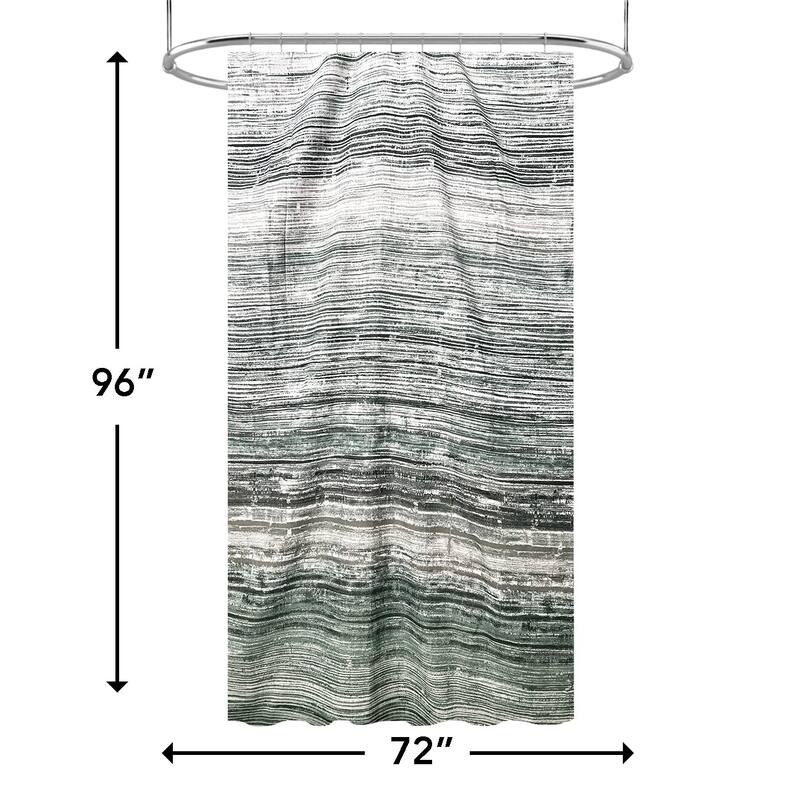 Nomad 100% Polyester Shower Curtain