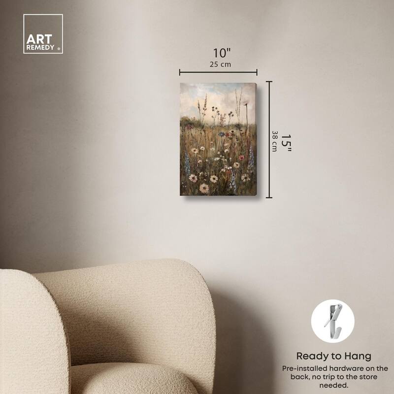 Field of Forgotten Dreams II Canvas by Art Remedy, Gallery Wrapped