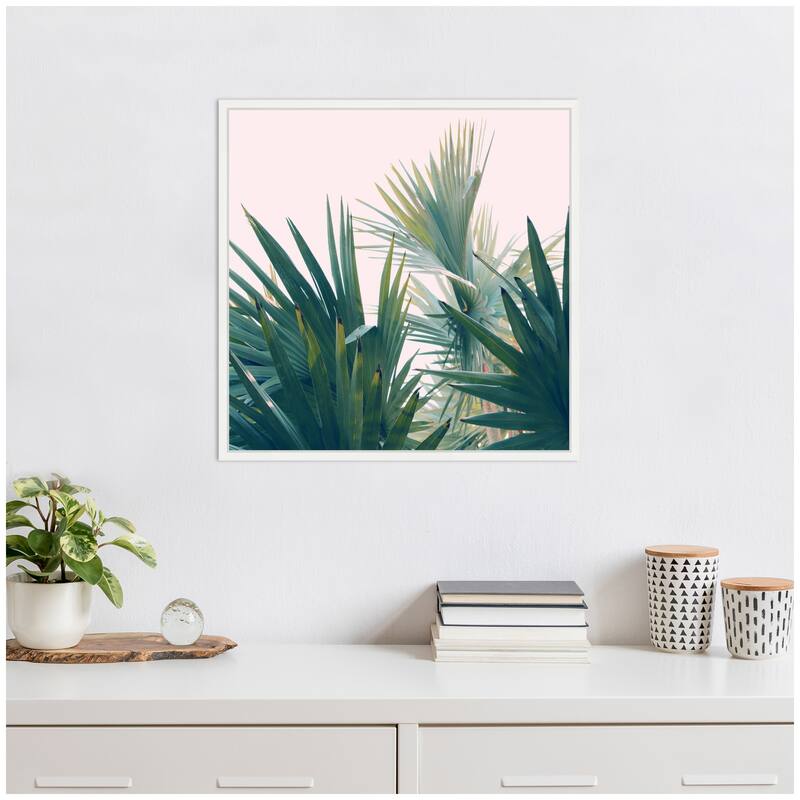 Kate and Laurel Reach for the Sky by Alicia Bock Framed Canvas Wall Art Print