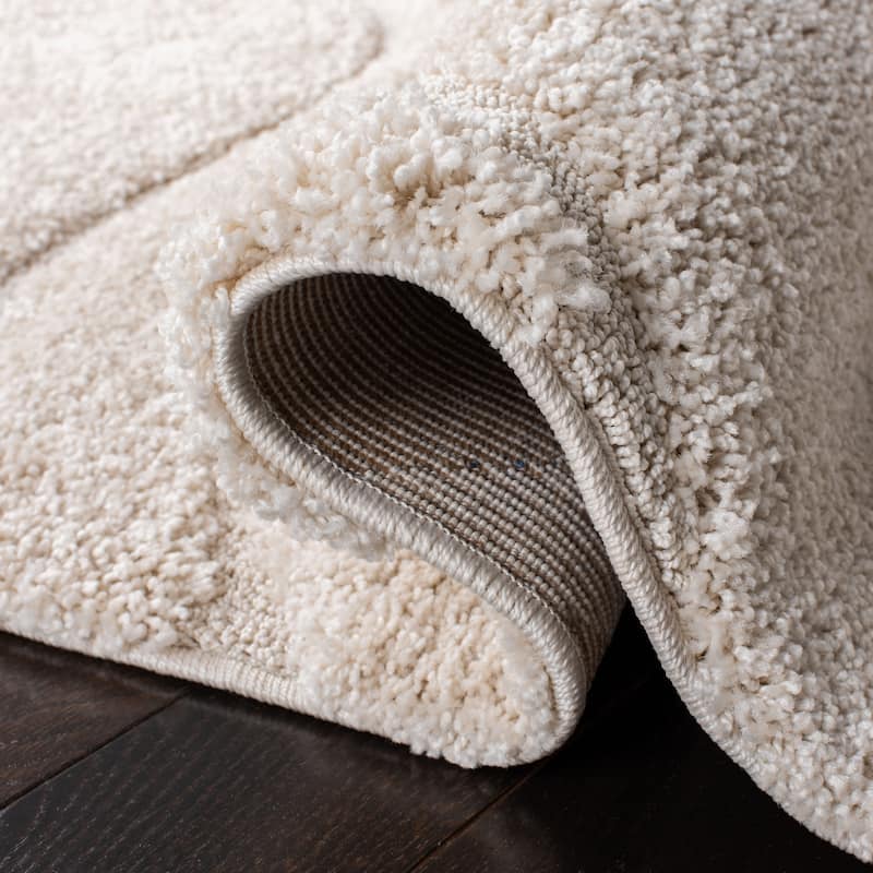 SAFAVIEH Florida Shag Sigtraud Abstract Waves 1.2-inch Area Rug