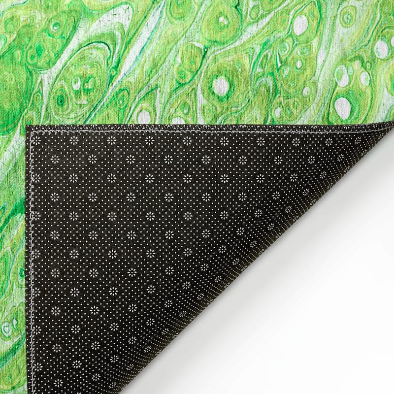 Indoor/ Outdoor Addison Karina Abstract Washable Area Rug