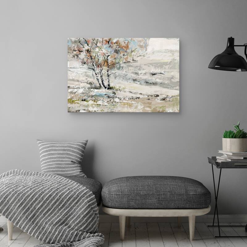 Meadow Tree by Studio Arts Canvas Art Print