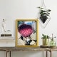 preview thumbnail 133 of 138, Pink Yellow Cactus III -Framed Print w/glass-Cherry Red