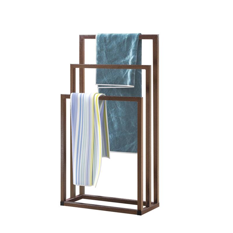 Metal Freestanding Towel Rack