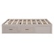 preview thumbnail 9 of 11, Antique White Queen Size Platform Bed with 6 Storage Drawers