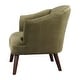preview thumbnail 3 of 4, Uttermost Conroy 30 1/2 Inch Wide Wood Frame Accent Chair with Fabric