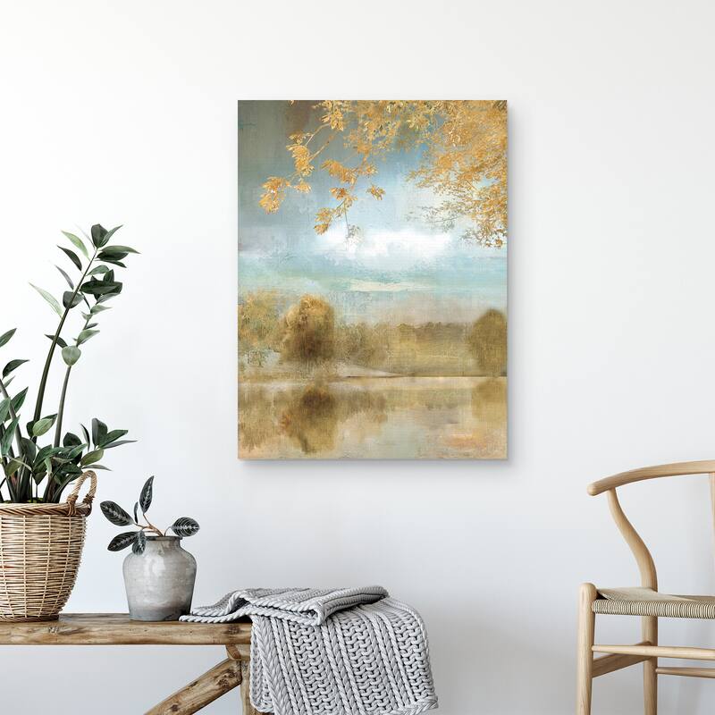 Golden Fall by Nan Canvas Art Print