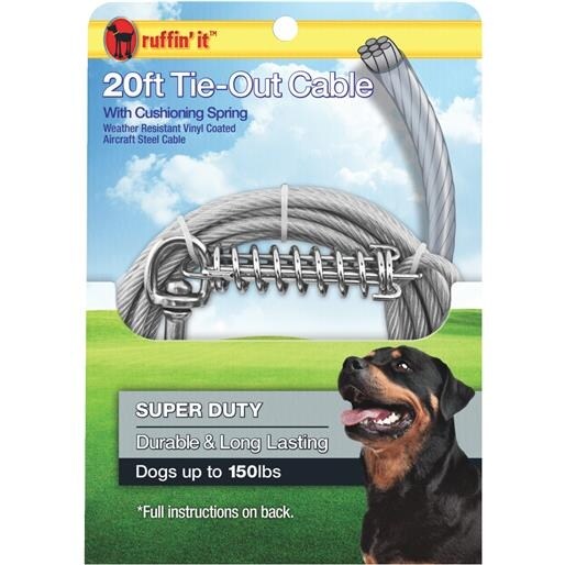 dog tie out spring