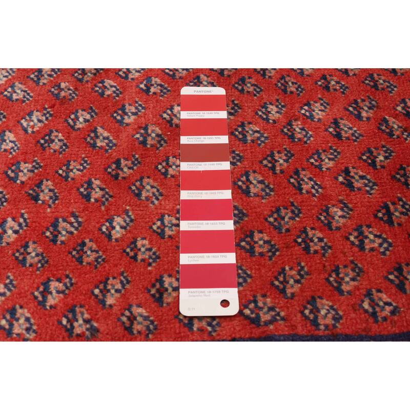 ECARPETGALLERY Hand-knotted Andelz Copper Wool Rug - 3'10 x 10'6