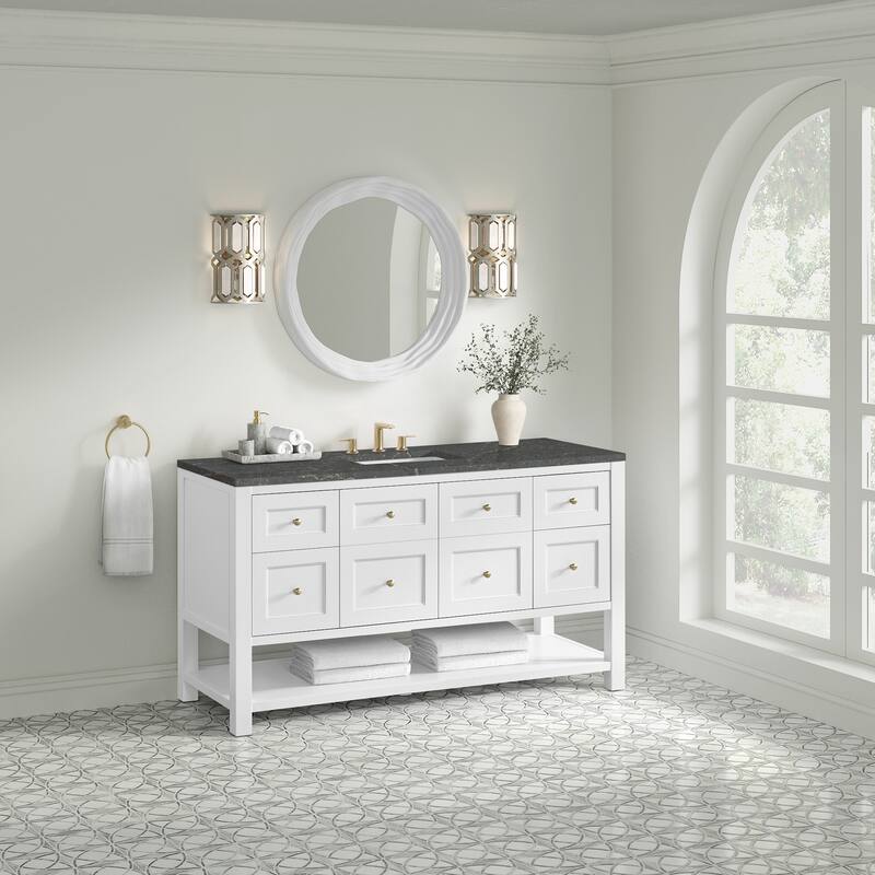 James Martin Vanities 330-V60S-FPBL Breckenridge 60" Free Standing