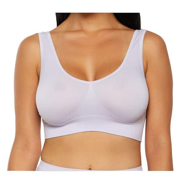 Shop Women S Rhonda Shear R Ahh Bra Seamless 3 Pack Pastels