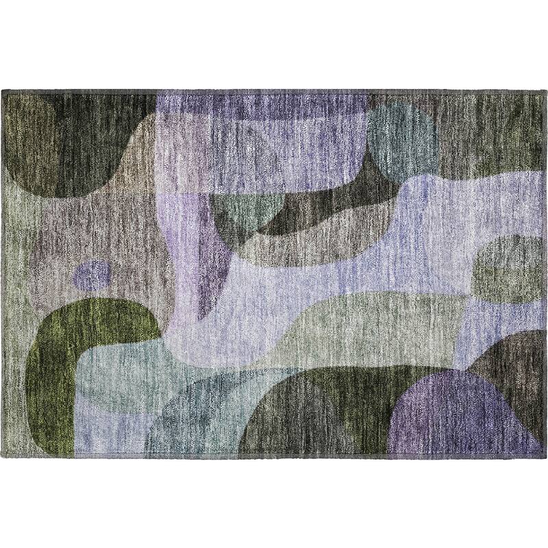 Premium Washable Super Soft Abstract Contemporary Mayfield Rug