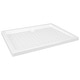 preview thumbnail 25 of 33, vidaXL Shower Base Tray with Dots White ABS